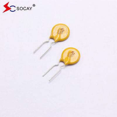 半径鉛PPTCリセット可能ファイューズ SC60-090CW0D I 保持 0.9A 最大電圧 60Vdc