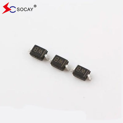 10V 200mW ゼナー SMDダイオード BZT52C10S 電子部品