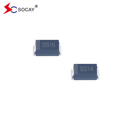 SOCAY SS16A 表面マウント スコットキーバリア直定器 40A 頂上前衝動電流