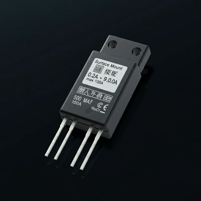 表面マウント リセット可能なシューズ ラジアル 0.2A - 10A 9.0Ω マックス 100A トリップ電流